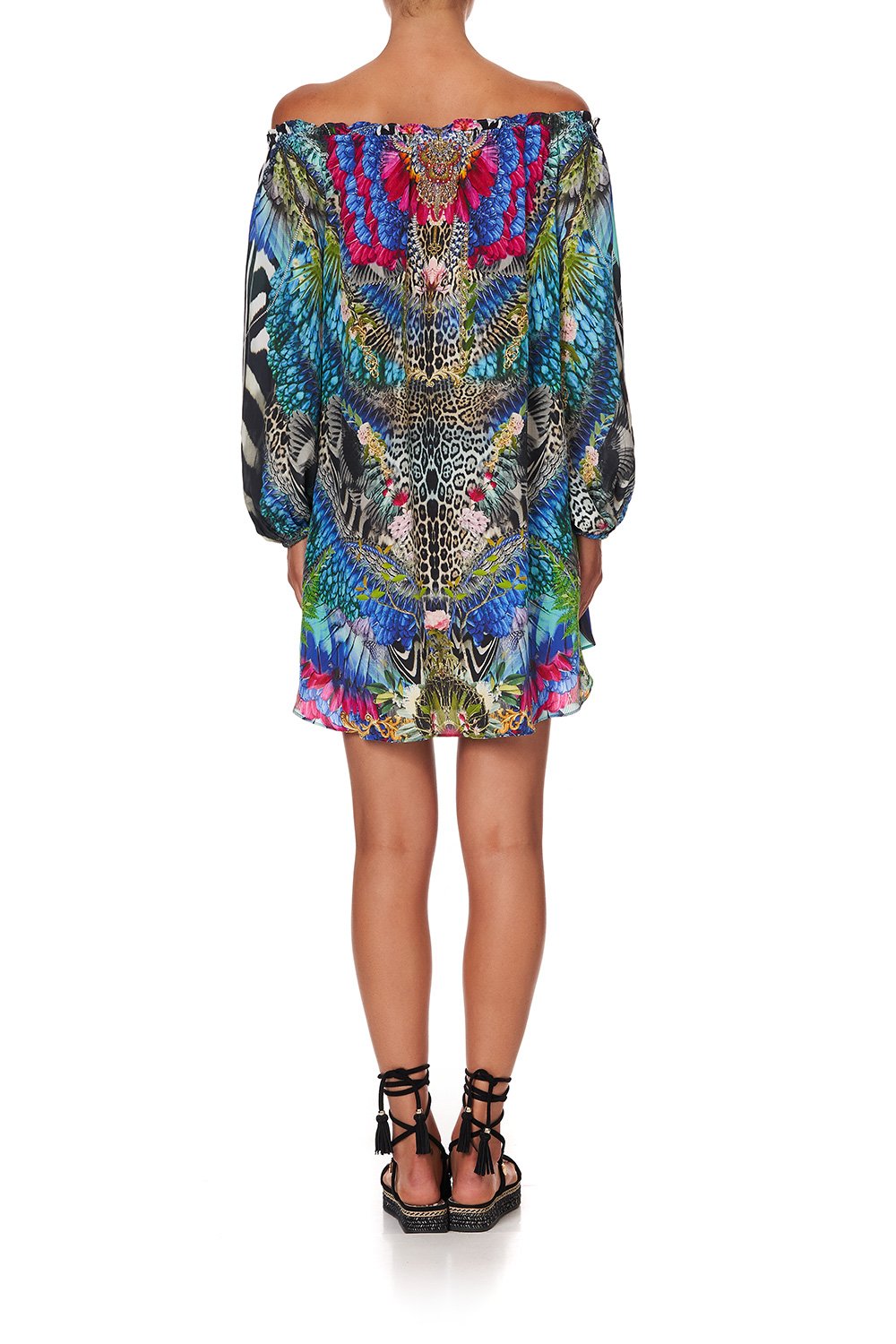 OFF SHOULDER MINI DRESS CAFE NAIROBI