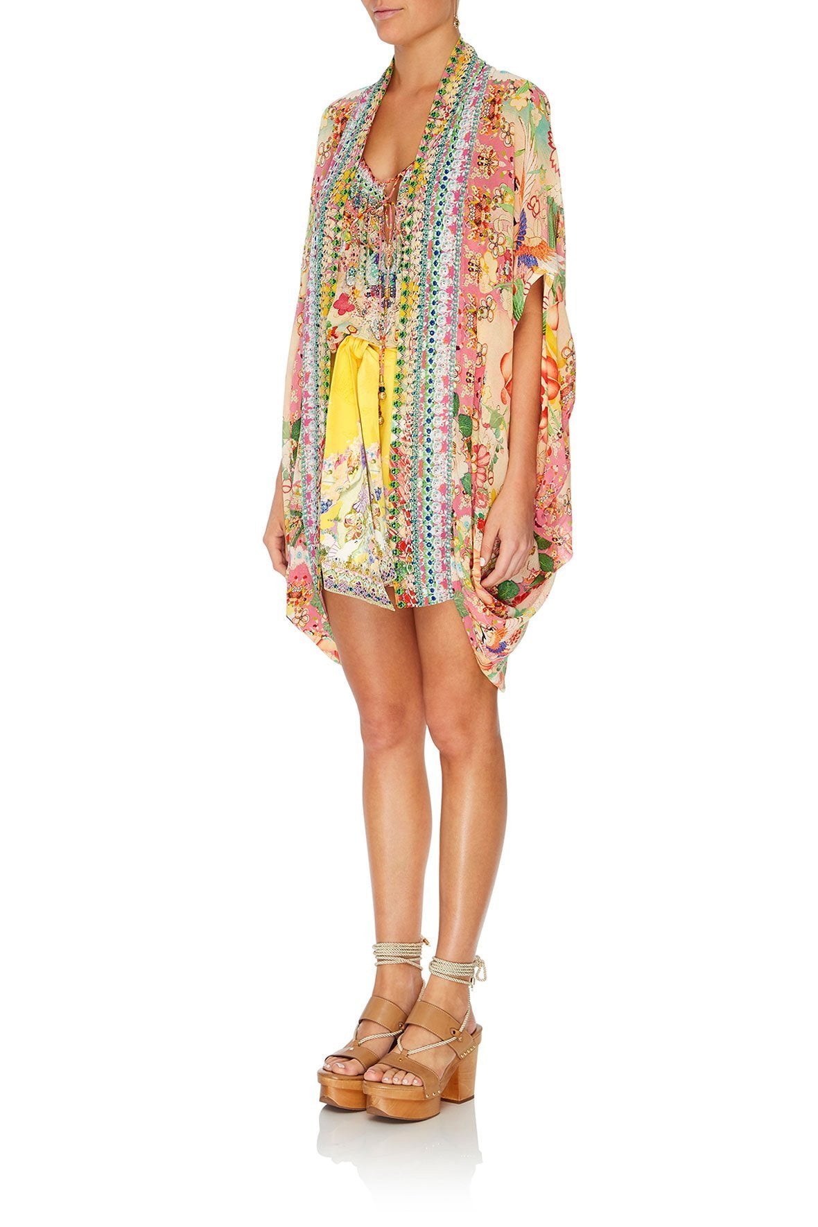 OPEN FRONT CARDI CAPE KIMONO KISSES