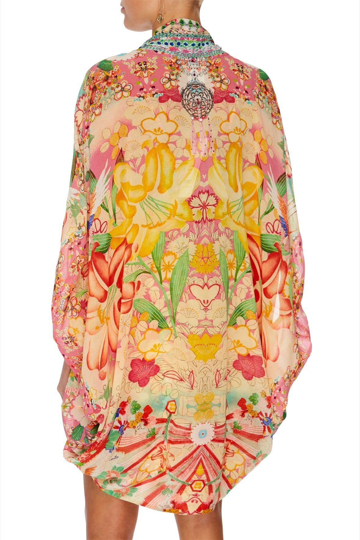 OPEN FRONT CARDI CAPE KIMONO KISSES