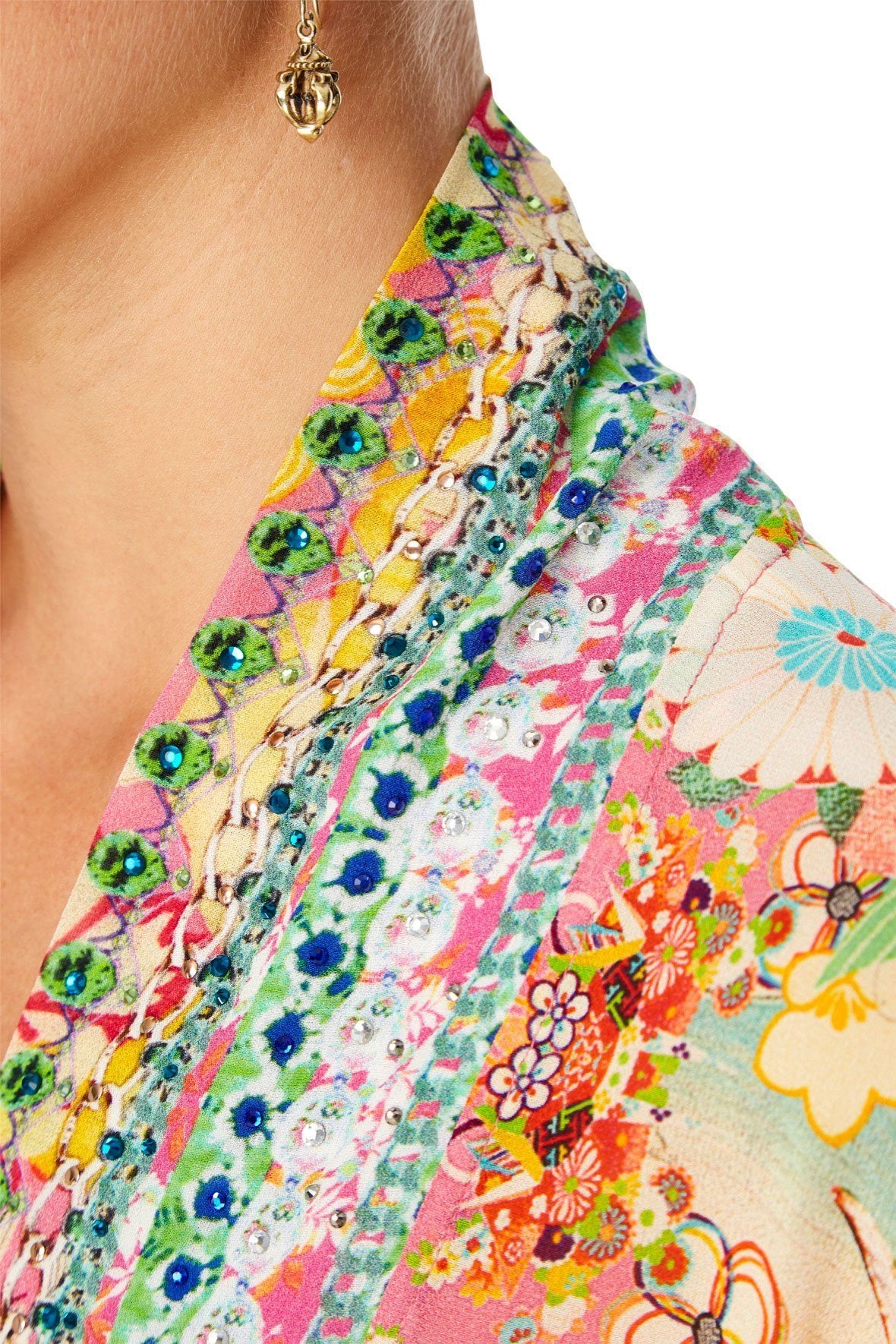 OPEN FRONT CARDI CAPE KIMONO KISSES