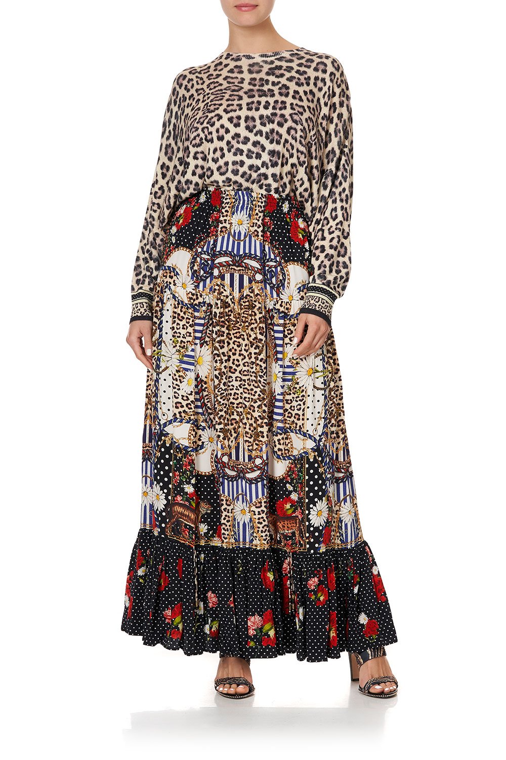 OVERSIZED DROP SHOULDER SIDE SPLIT JUMPER SEX KITTEN