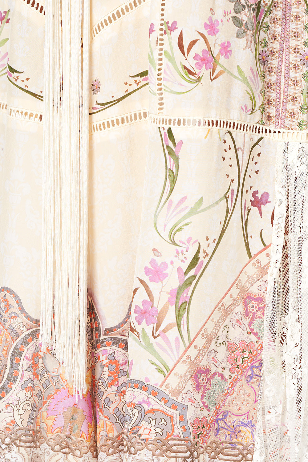 CAMILLA PANELLED PLEATED TROUSERS GOLDEN AGE