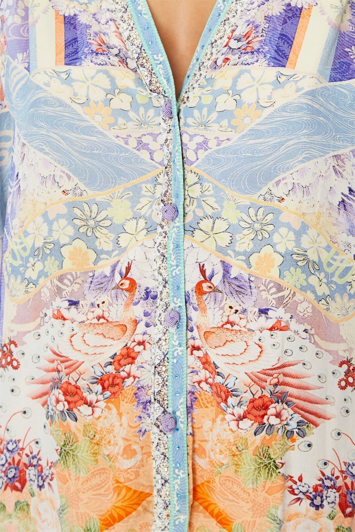 PLAYSUIT WITH SLEEVE SPLIT GIRL IN THE KIMONO