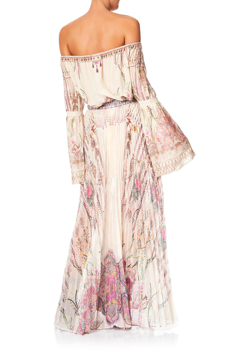 Pleated Full Hem Skirt Golden Age - Camilla main image 1