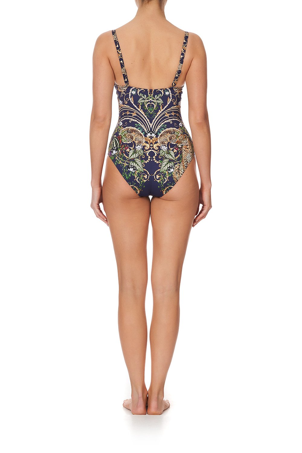 PLUNGE CUP ONE PIECE WITH TRIM SEVEN DAY WEEKEND
