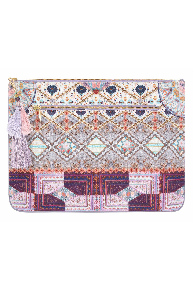 SMALL CANVAS CLUTCH TALES OF TIME