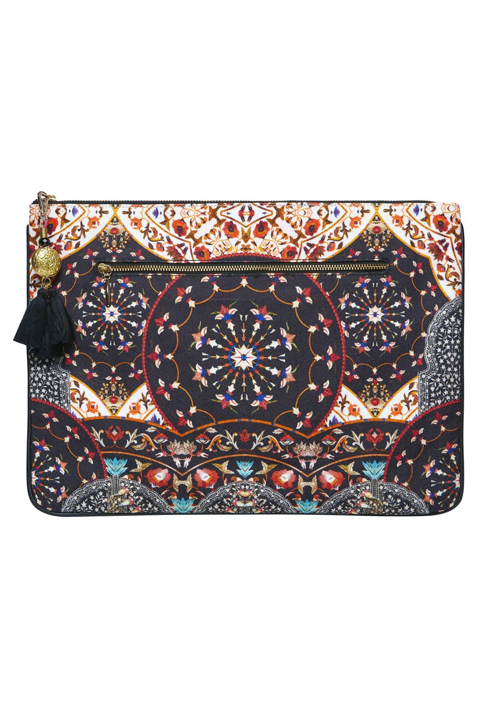 LARGE CANVAS CLUTCH CHAMBER OF REFLECTIONS