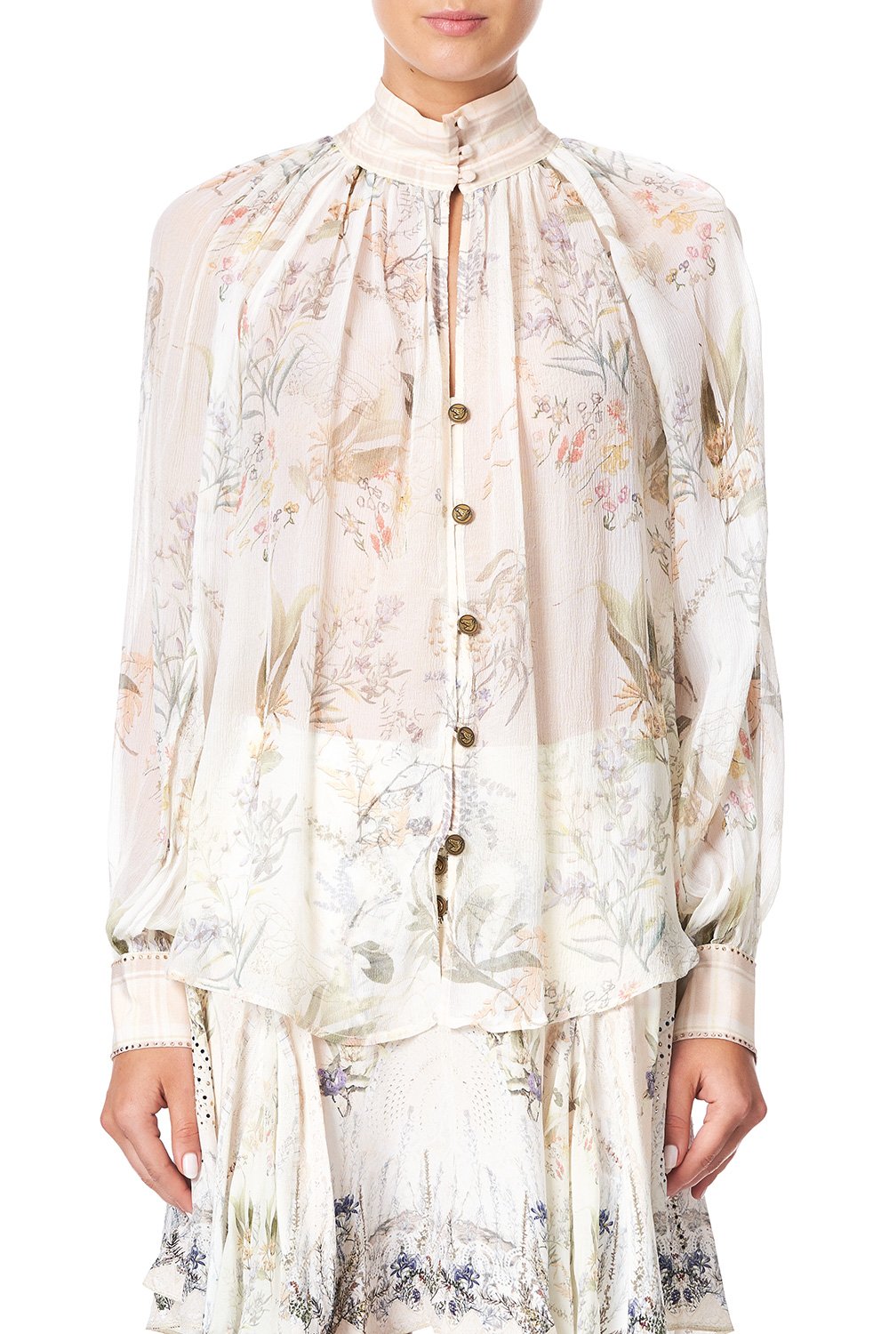 RAGLAN BUTTON UP SHIRT GUMNUT GATHERING