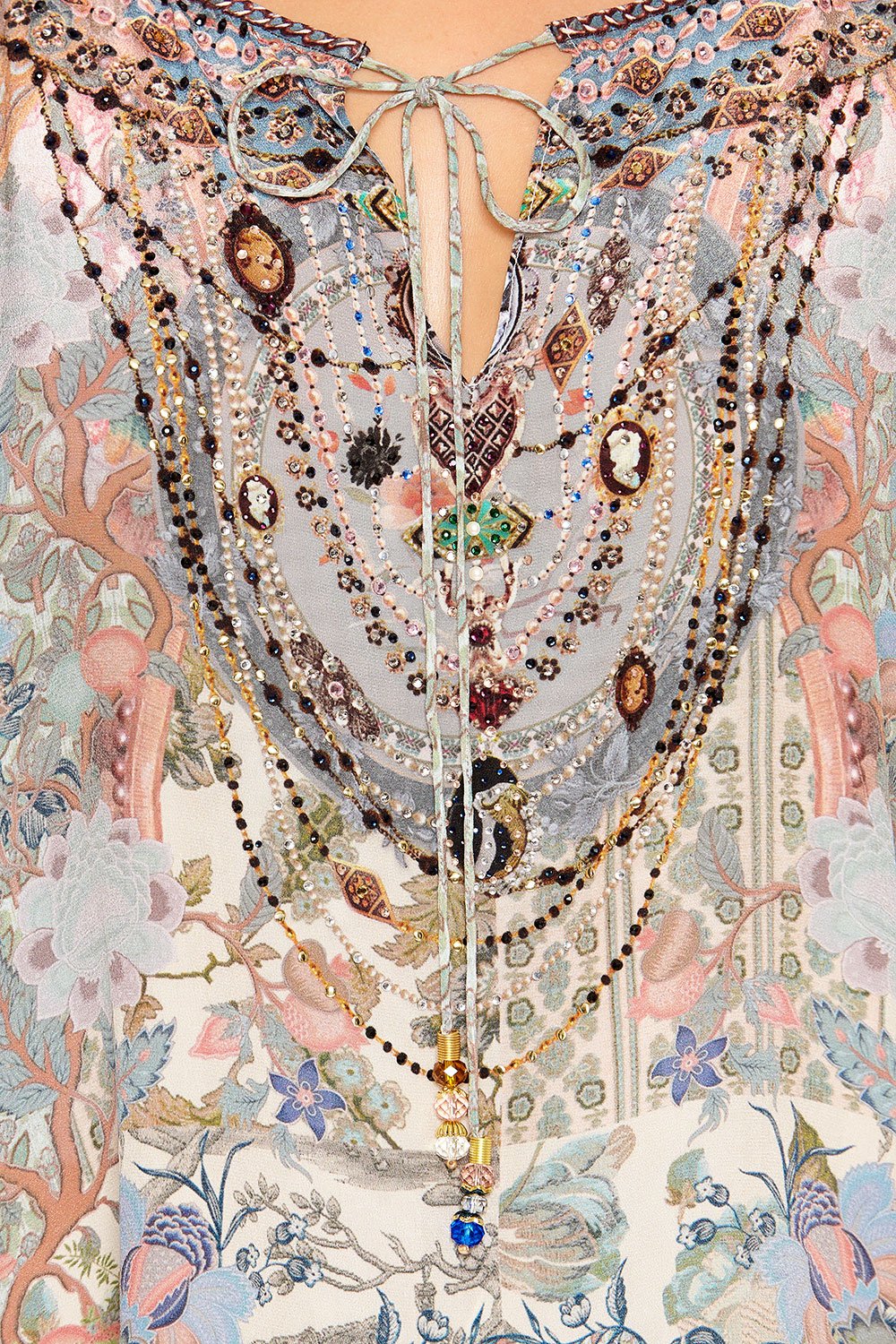 CAMILLA RAGLAN SLEEVE BLOUSE WITH CUFF BLANCHES BLESSING