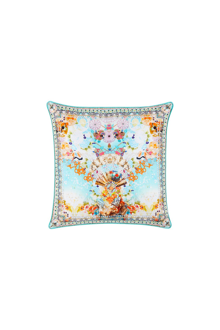 SMALL SQUARE CUSHION CAMEOS CAN CAN