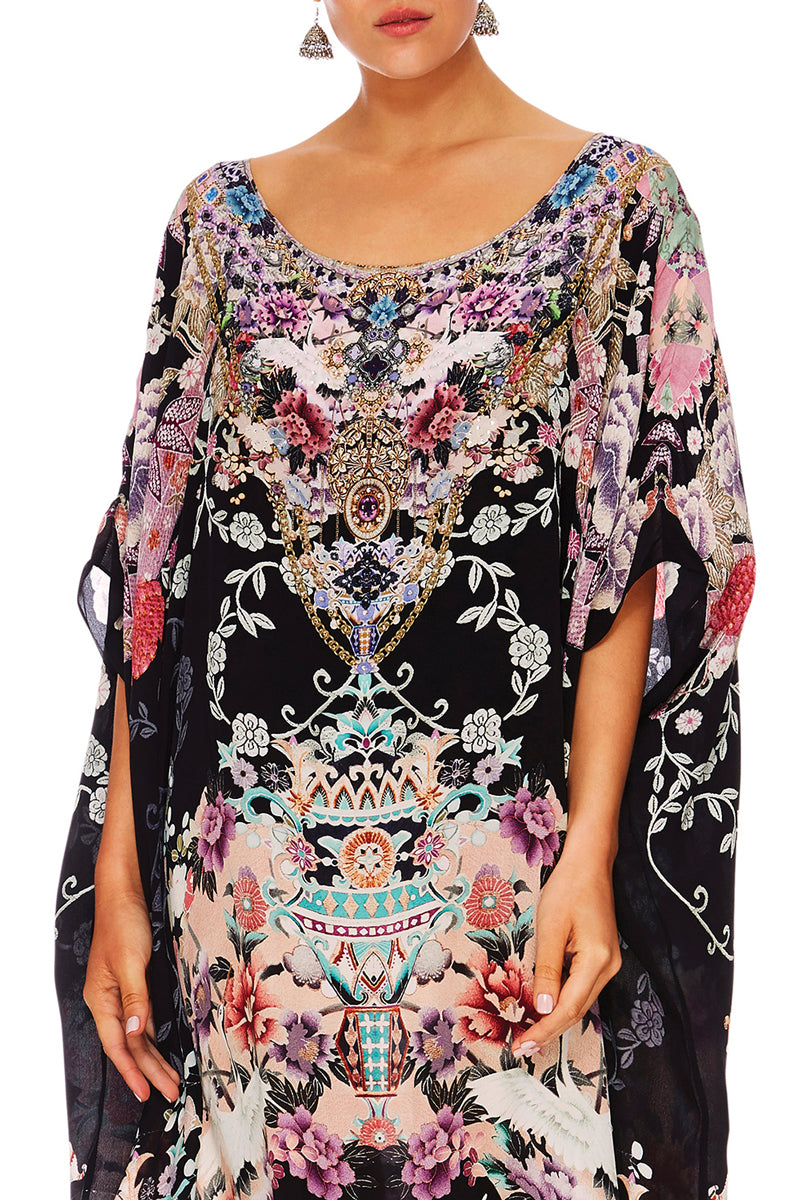 ROUND NECK KAFTAN DEAR AMORE MIO