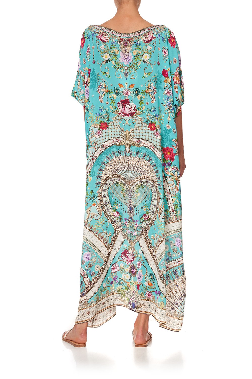 ROUND NECK KAFTAN A SONNET FOR SATINE