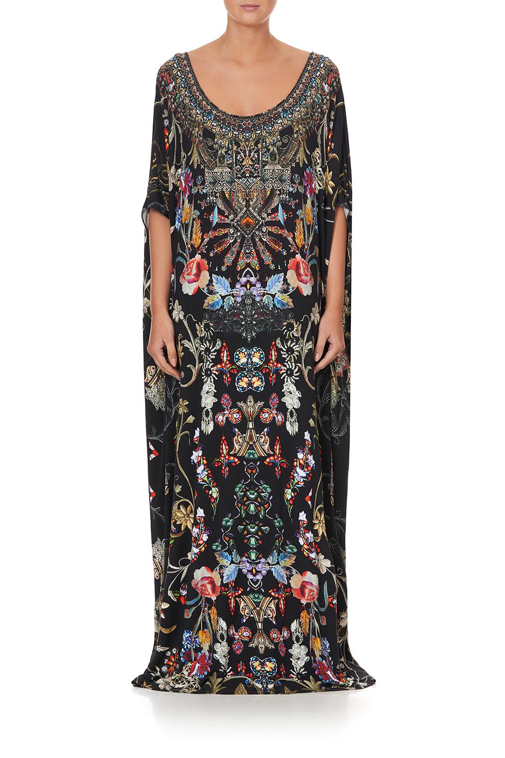 ROUND NECK KAFTAN DANCING IN THE DARK