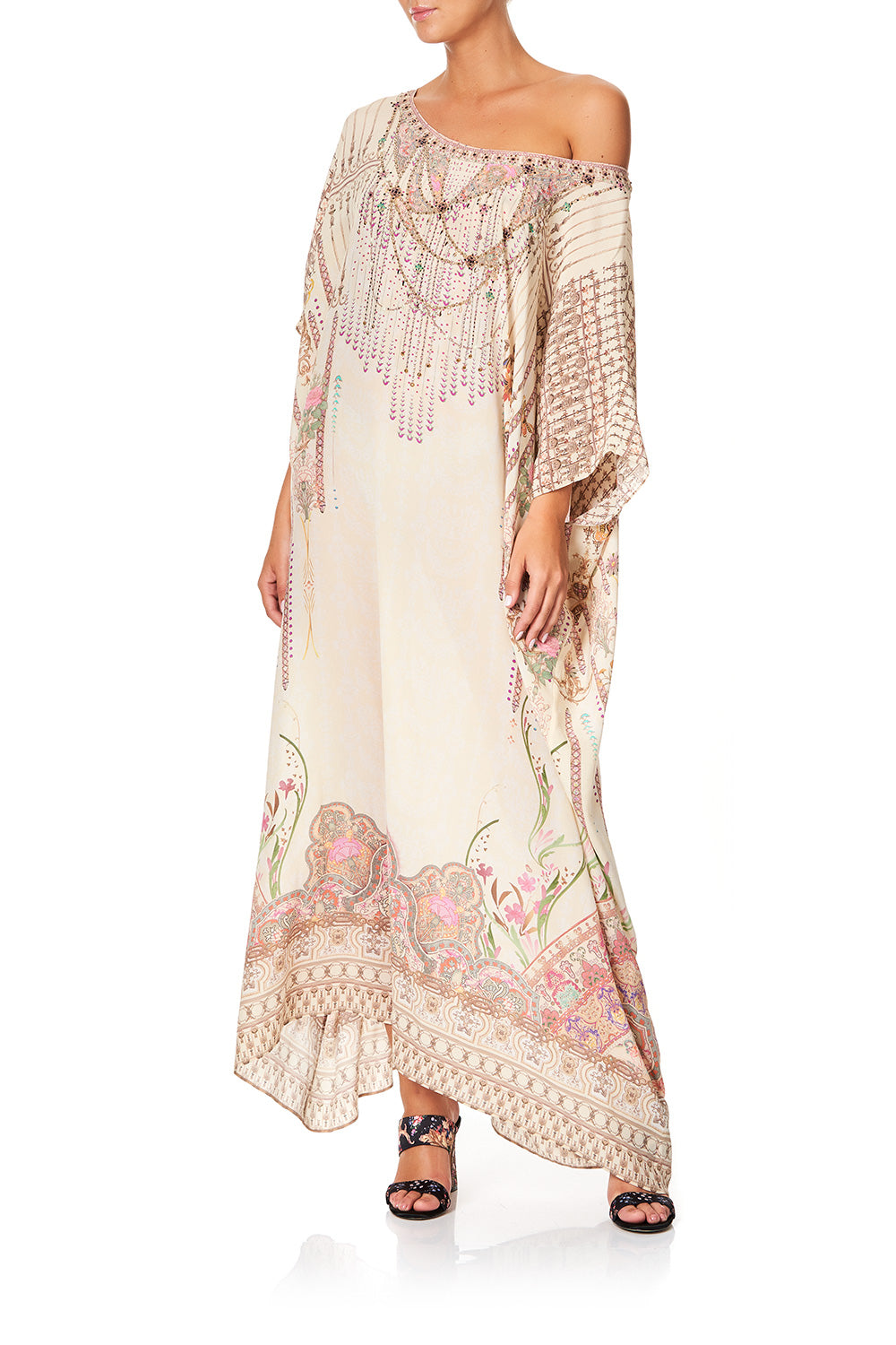 CAMILLA ROUND NECK KAFTAN GOLDEN AGE