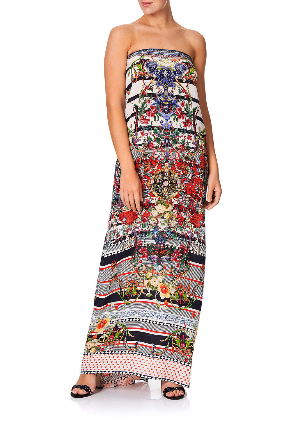 ROUND NECK KAFTAN JOIE DE VIVRE