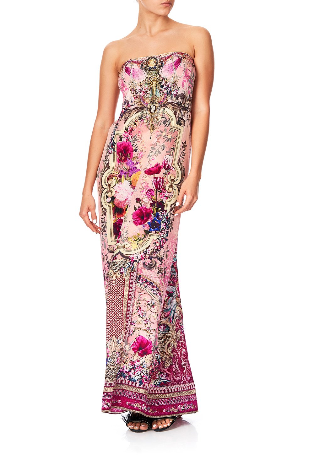 CAMILLA ROUND NECK KAFTAN LA BELLE