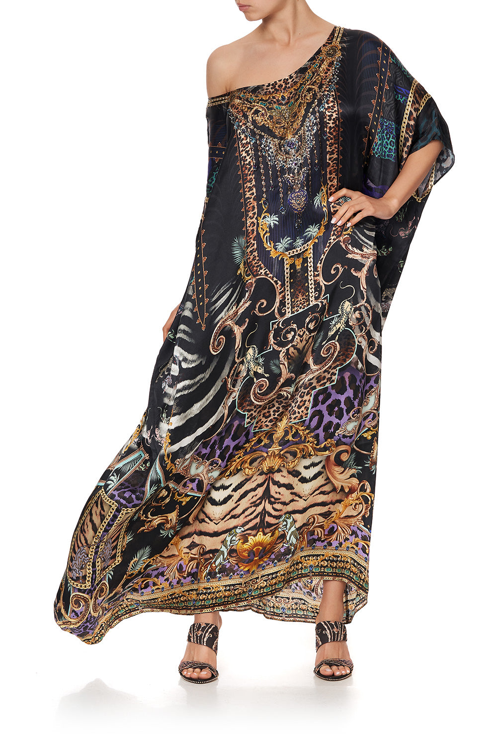 ROUND NECK KAFTAN SHES GOT GRACE