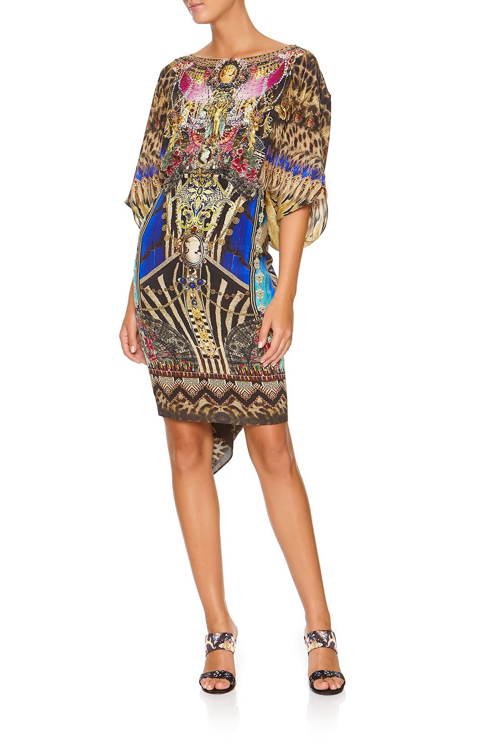 ROUND NECK KAFTAN STRONGER TOGETHER