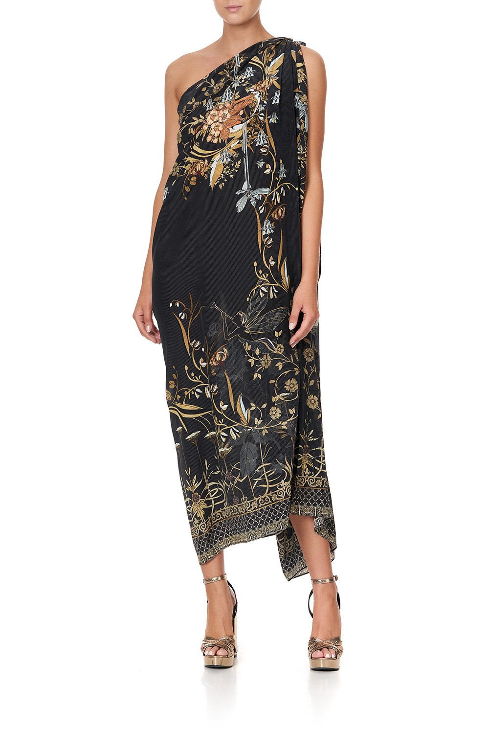 ROUND NECK KAFTAN THE JEWELLED ARROW