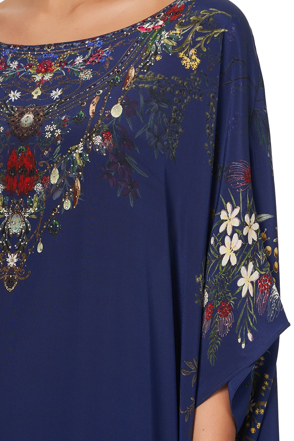 ROUND NECK KAFTAN WINGS IN ARMS