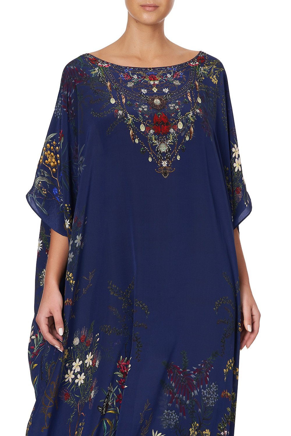 ROUND NECK KAFTAN WINGS IN ARMS