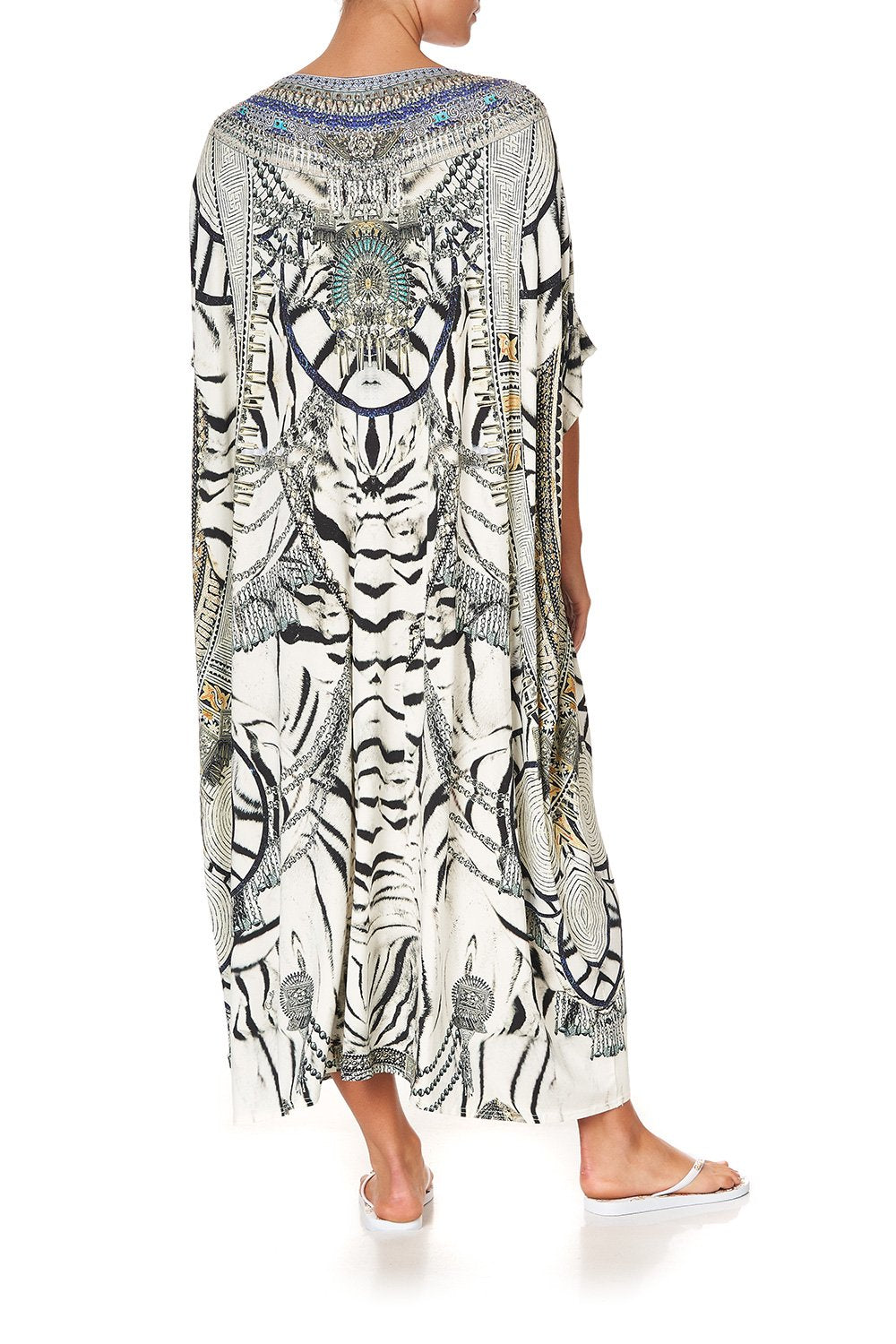 ROUND NECK LOUNGE KAFTAN WILD BELLE