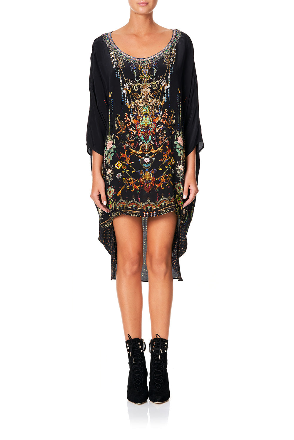 CAMILLA SCOOP BACK HEM DRESS REBELLE REBELLE