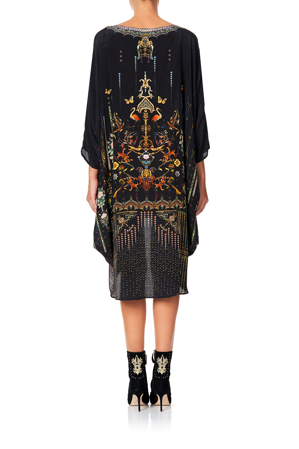 CAMILLA SCOOP BACK HEM DRESS REBELLE REBELLE