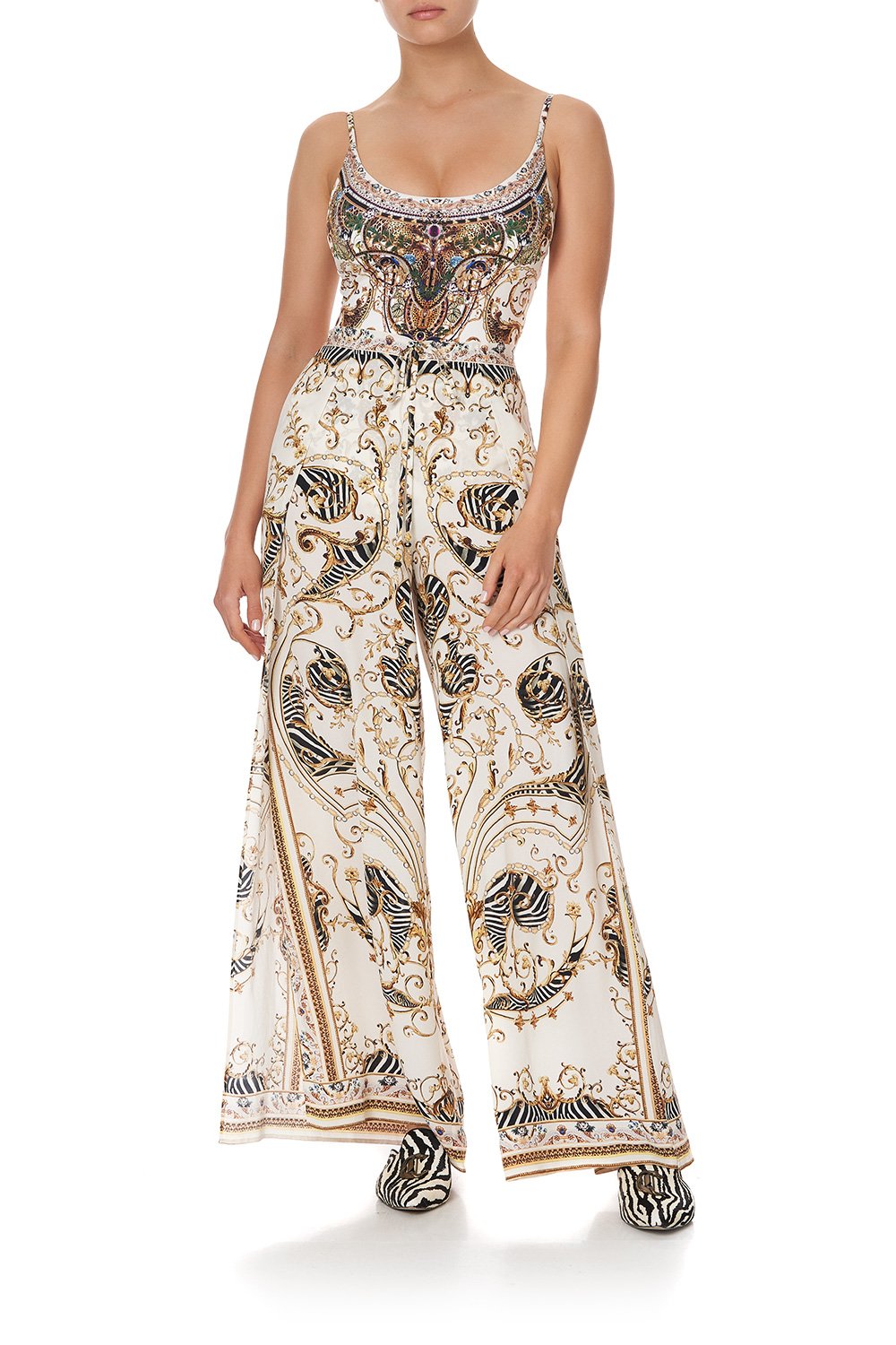 SCOOP NECK ONE PIECE NIGHT WAITING FOR DAY