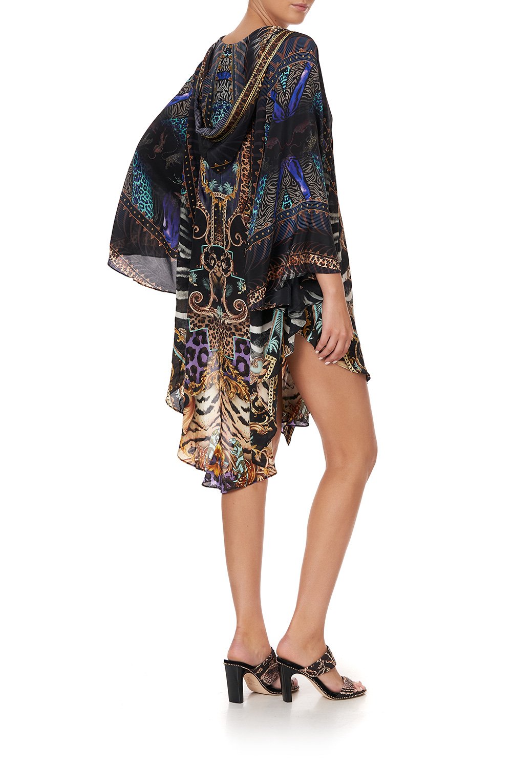 SHAPED HEM LAYER WITH HOOD SHES GOT GRACE