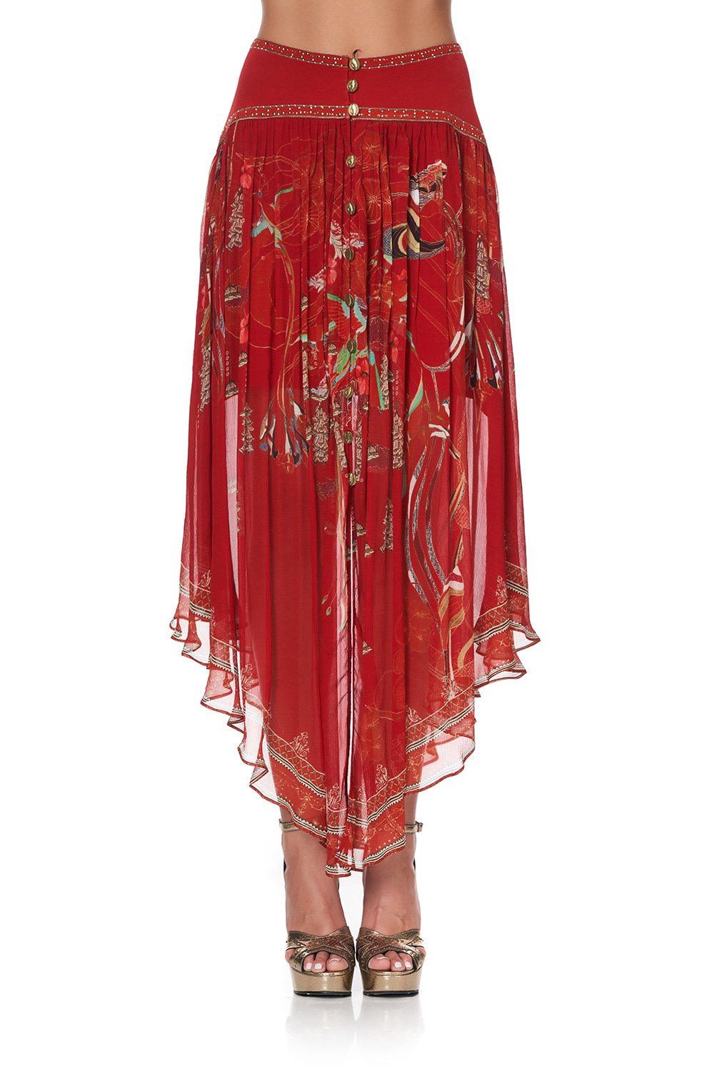 SHAPED WAIST SKIRT FORBIDDEN FRUIT