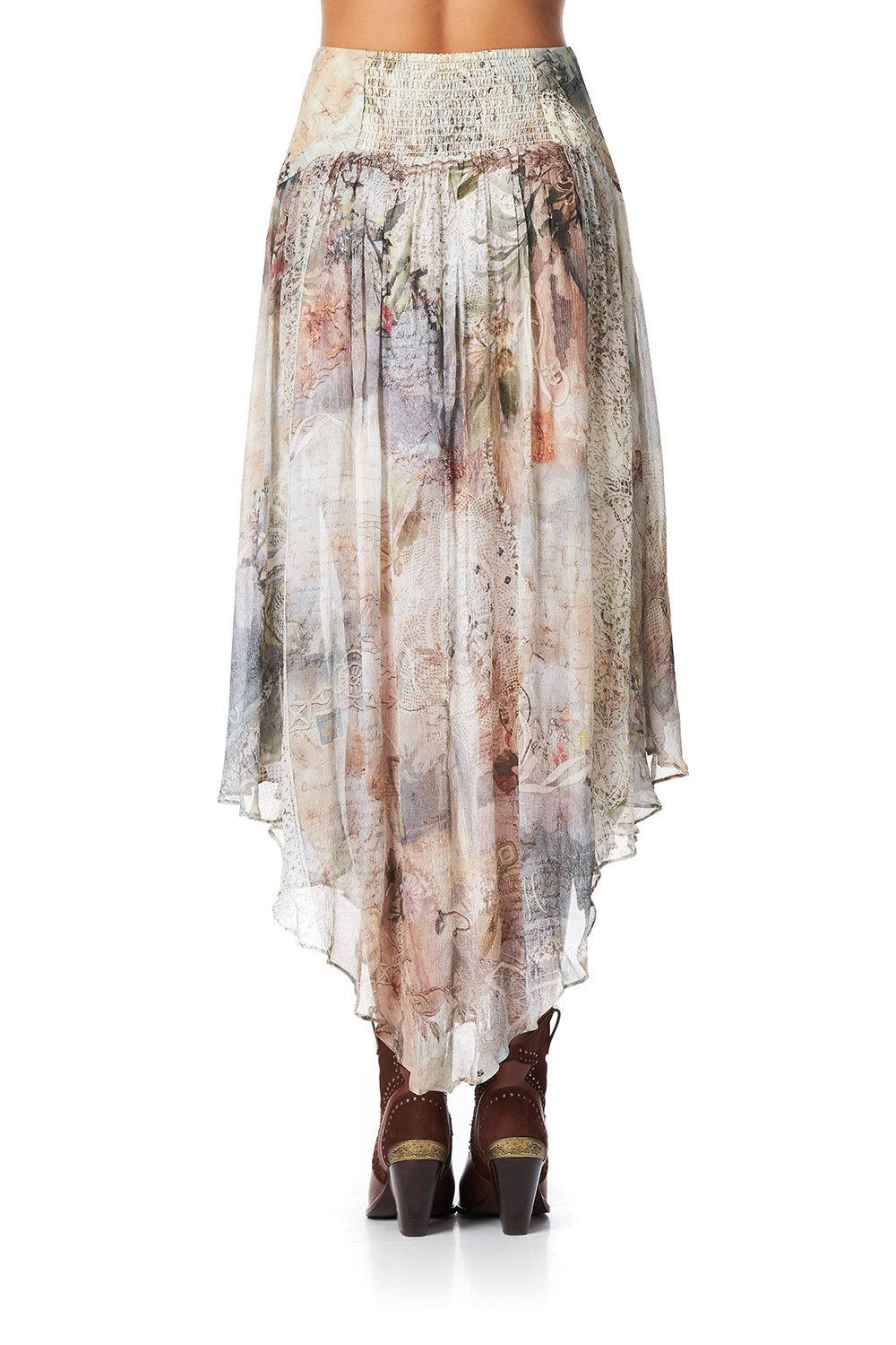 SHAPED WAIST SKIRT LETTERS FROM HILDA