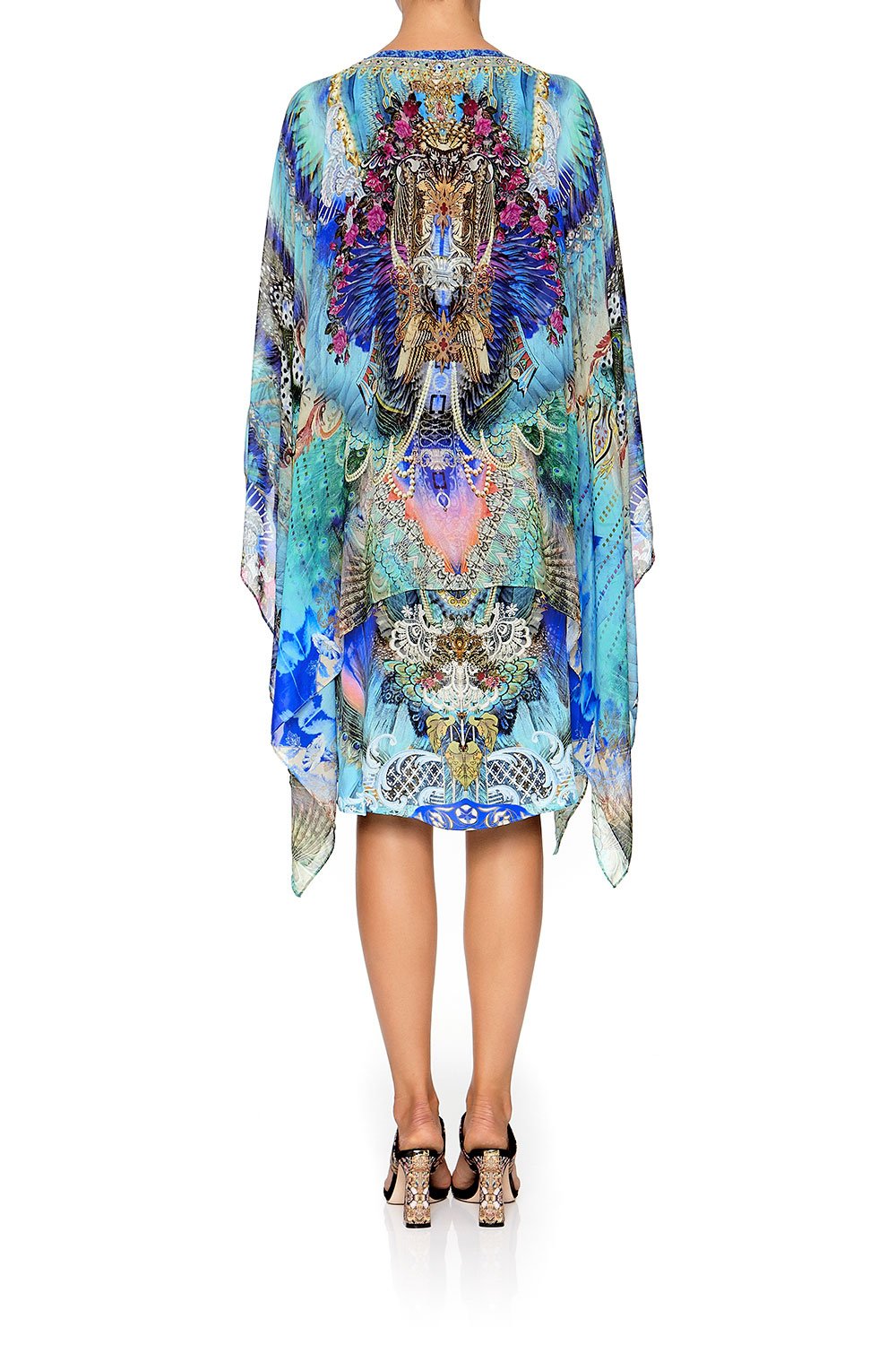 SHEER LAYERED DRESS WITH SPLIT FREEDOM FLIGHT