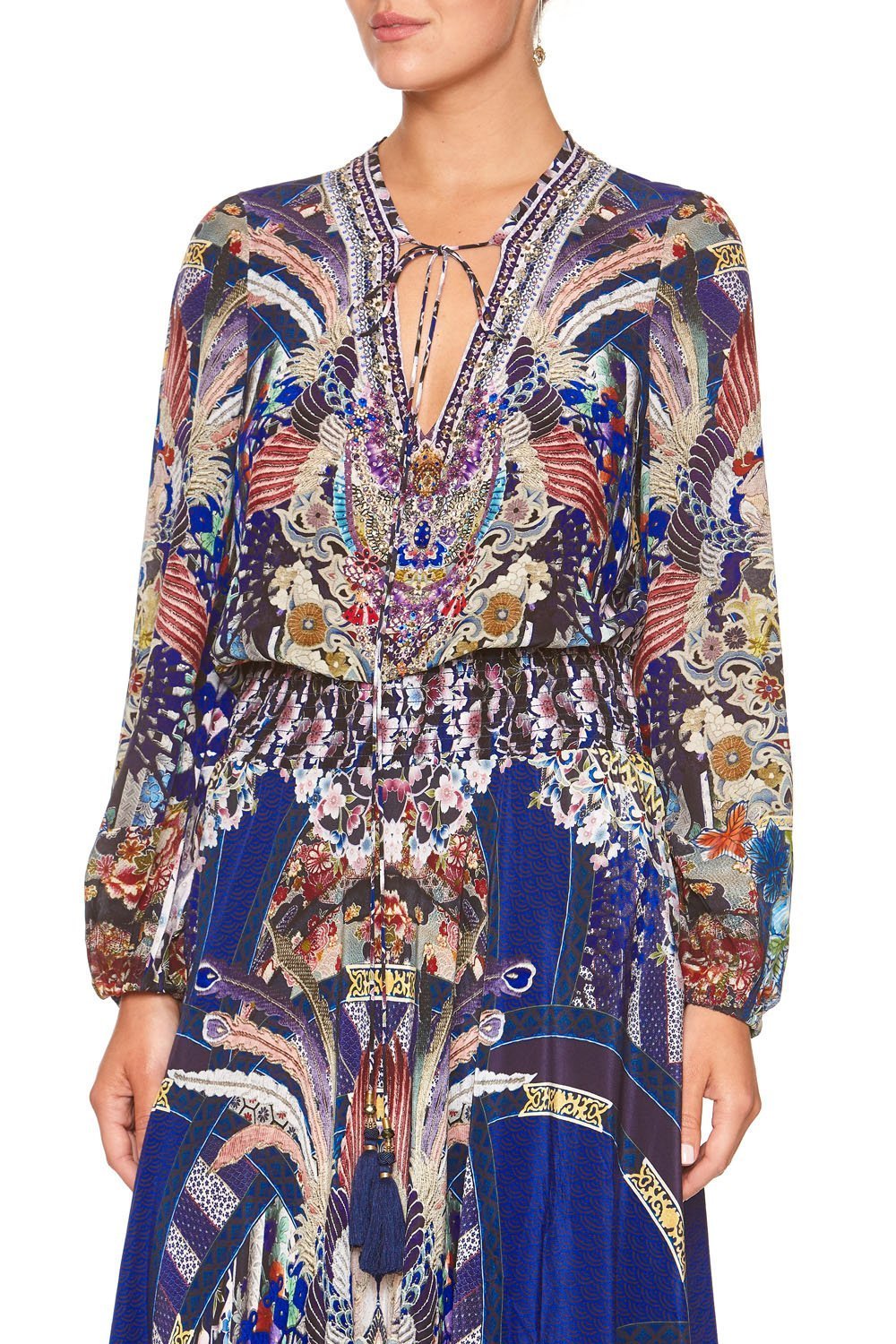 SHIRRED RELAXED FIT DRESS DARLING'S DESTINY