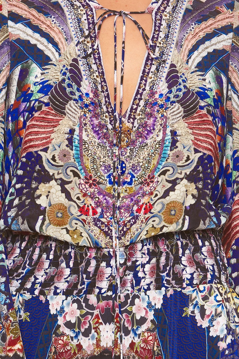 SHIRRED RELAXED FIT DRESS DARLING'S DESTINY