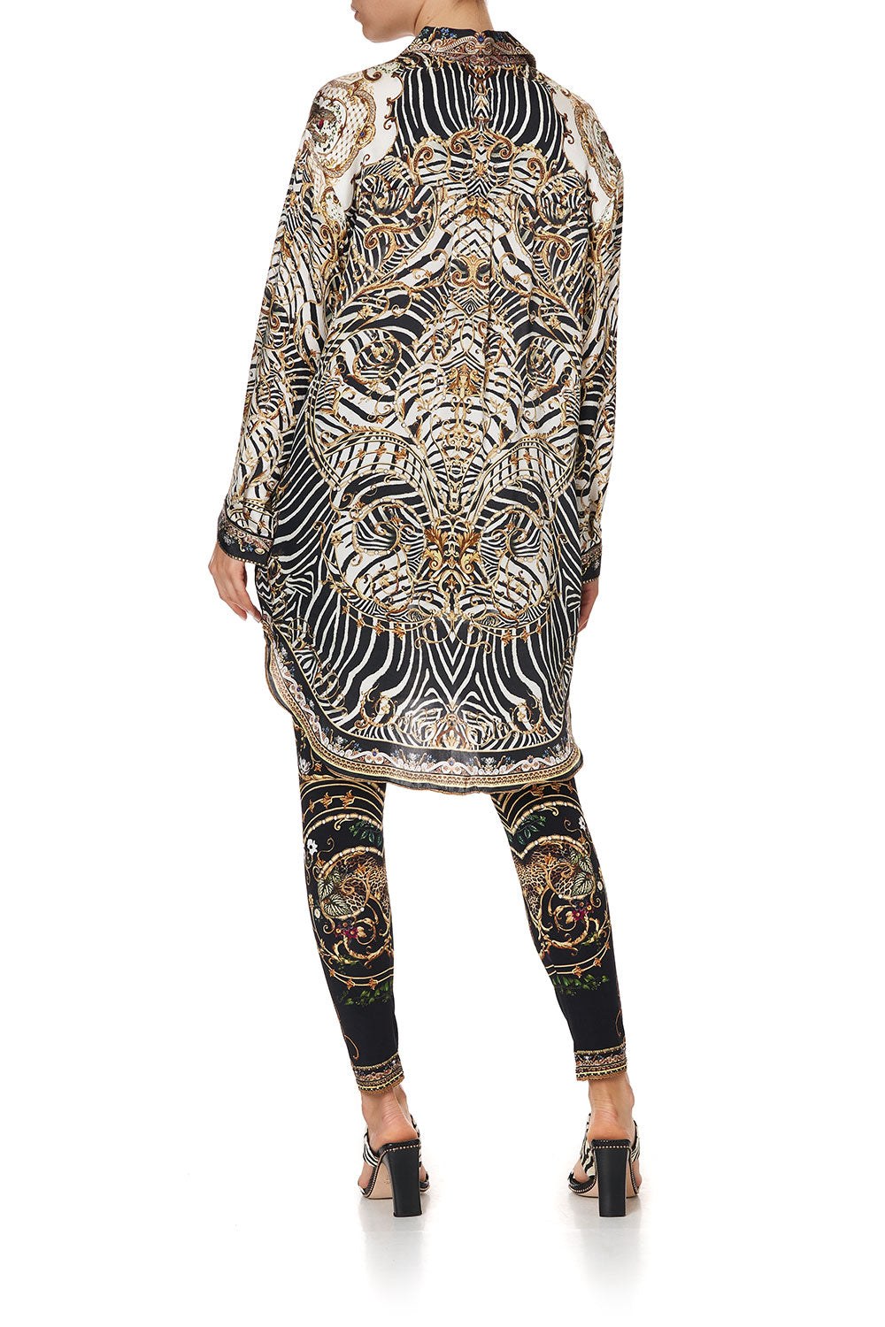 SHIRT TUNIC WITH POCKETS NIGHT WAITING FOR DAY