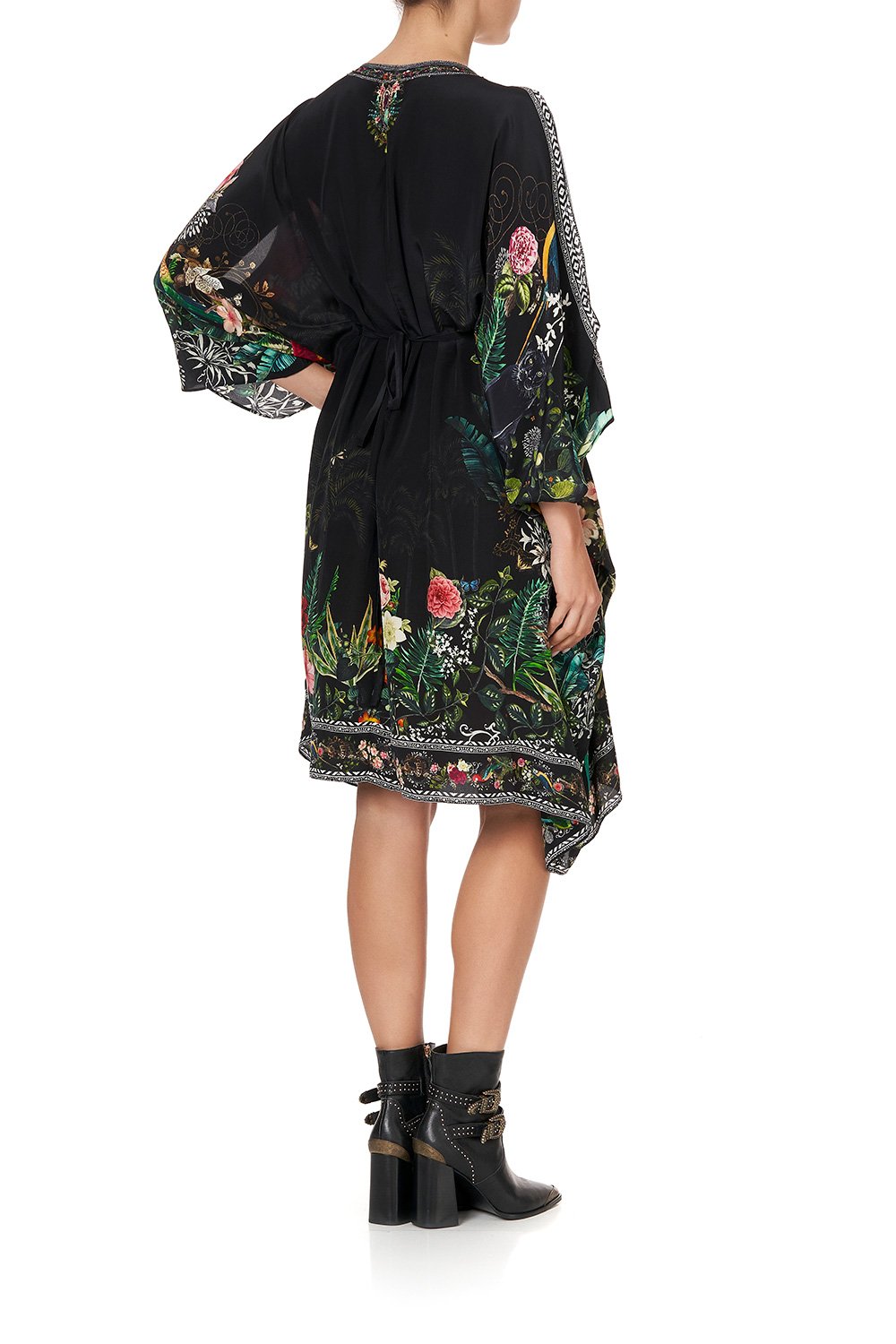 SHORT KAFTAN WITH HARDWARE RAISED WITH WOLVES