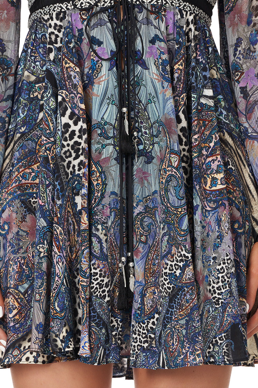 SHORT PEASANT DRESS FESTIVAL EXPRESS