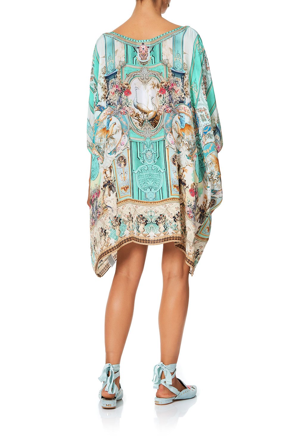 CAMILLA SHORT ROUND NECK KAFTAN I DREAM OF MARIE