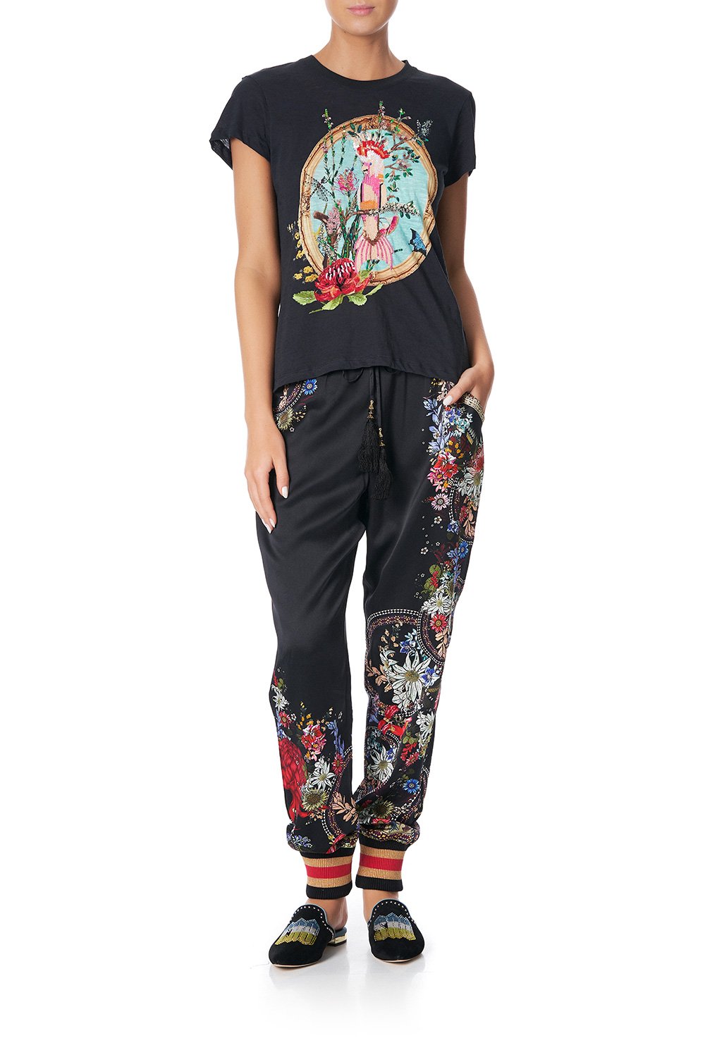 SLIM FIT  ROUND NECK T-SHIRT MS MATILDA