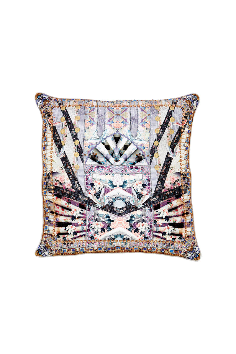 CAMILLA IN HER SHOES SMALL SQUARE CUSHION