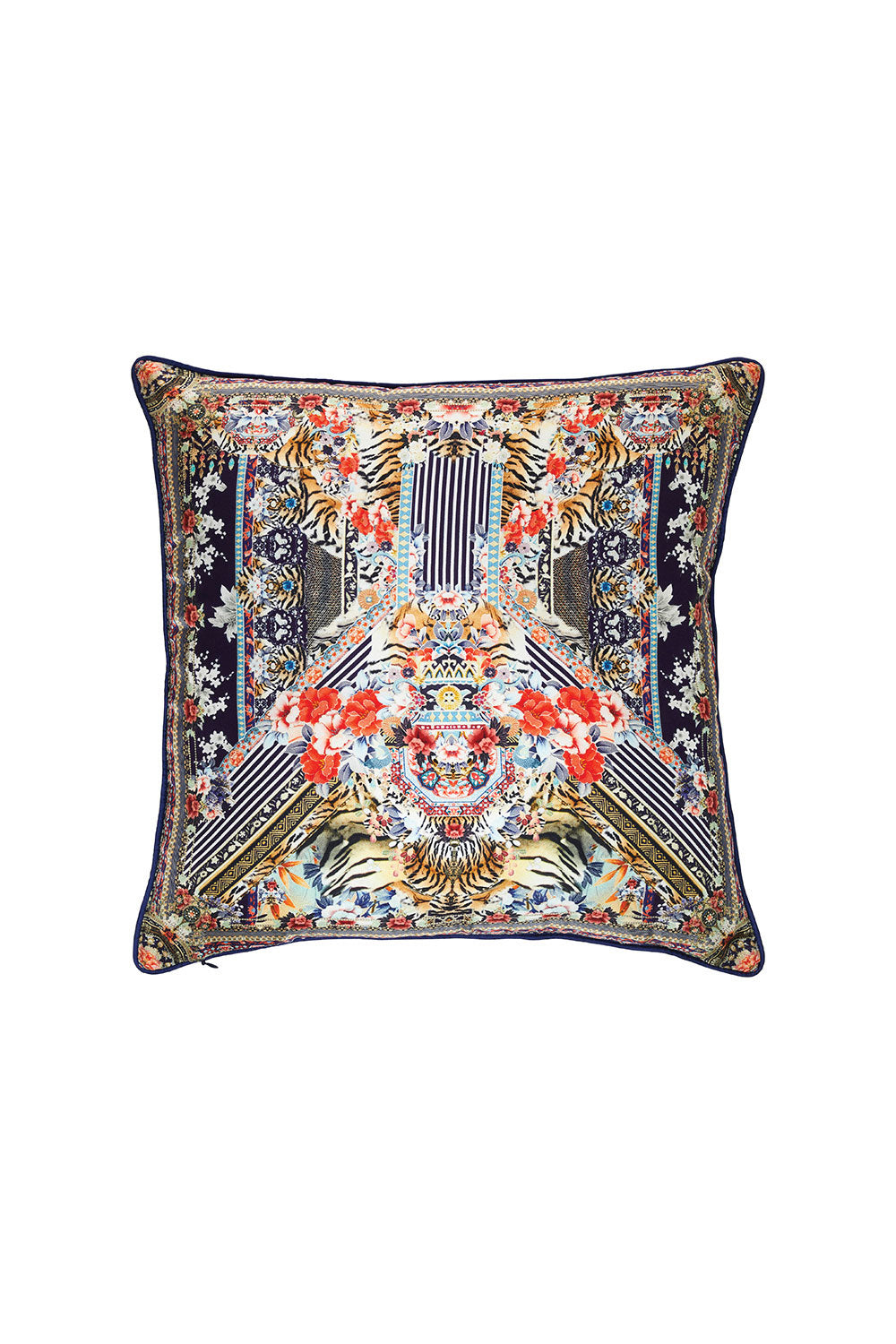SMALL SQUARE CUSHION HIGH TEA