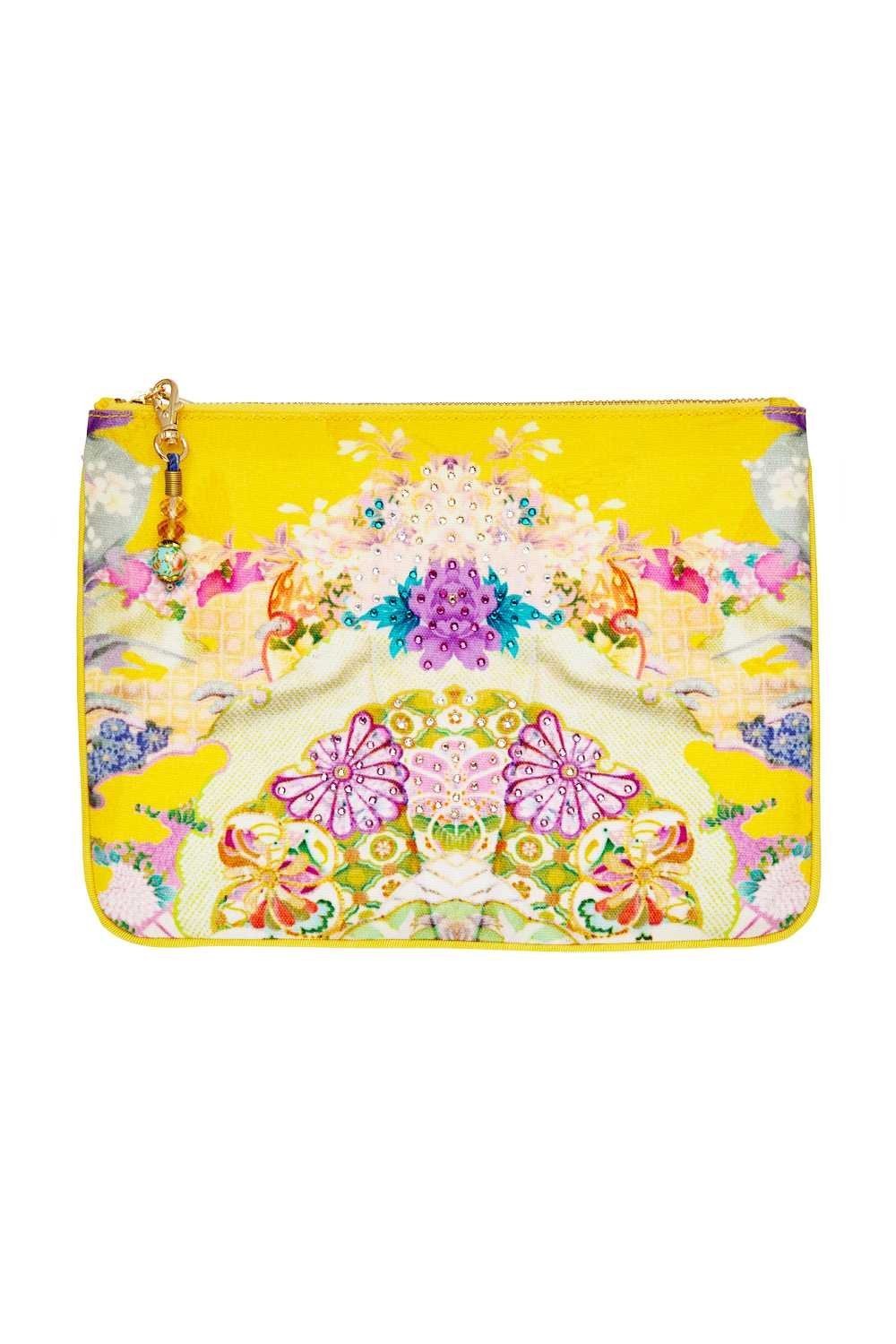 SMALL CANVAS CLUTCH MELLOW MUSE