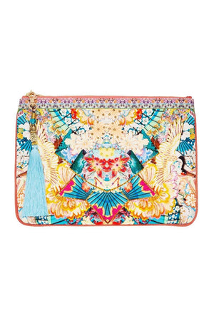 SMALL CANVAS CLUTCH MISO IN LOVE