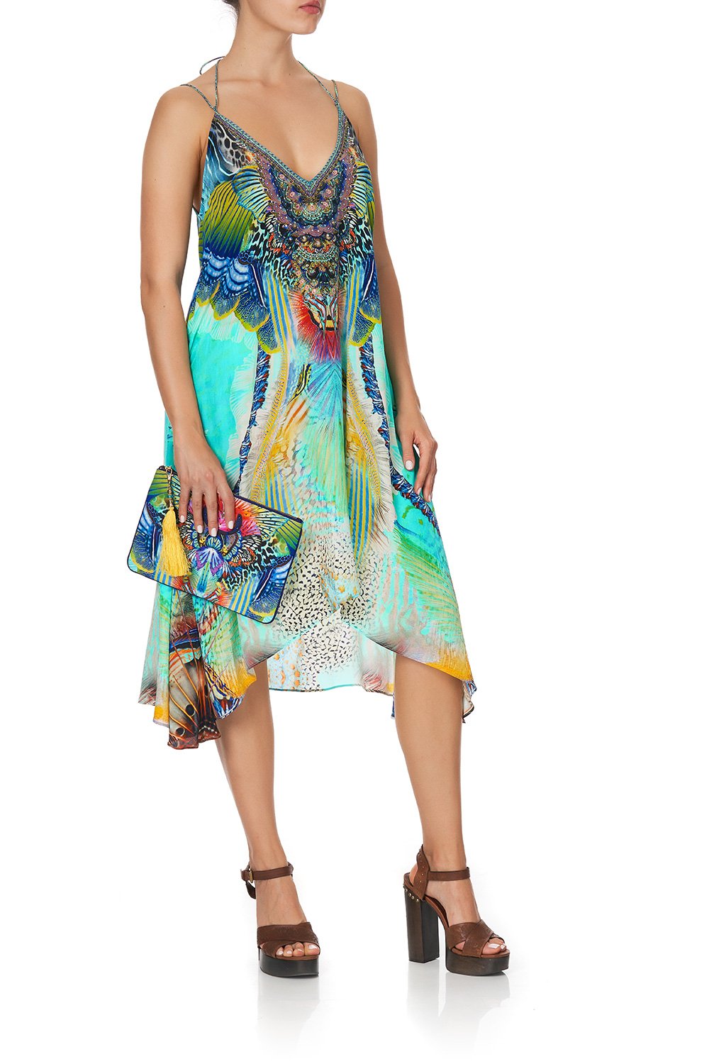 SMALL CANVAS CLUTCH REEF WARRIOR