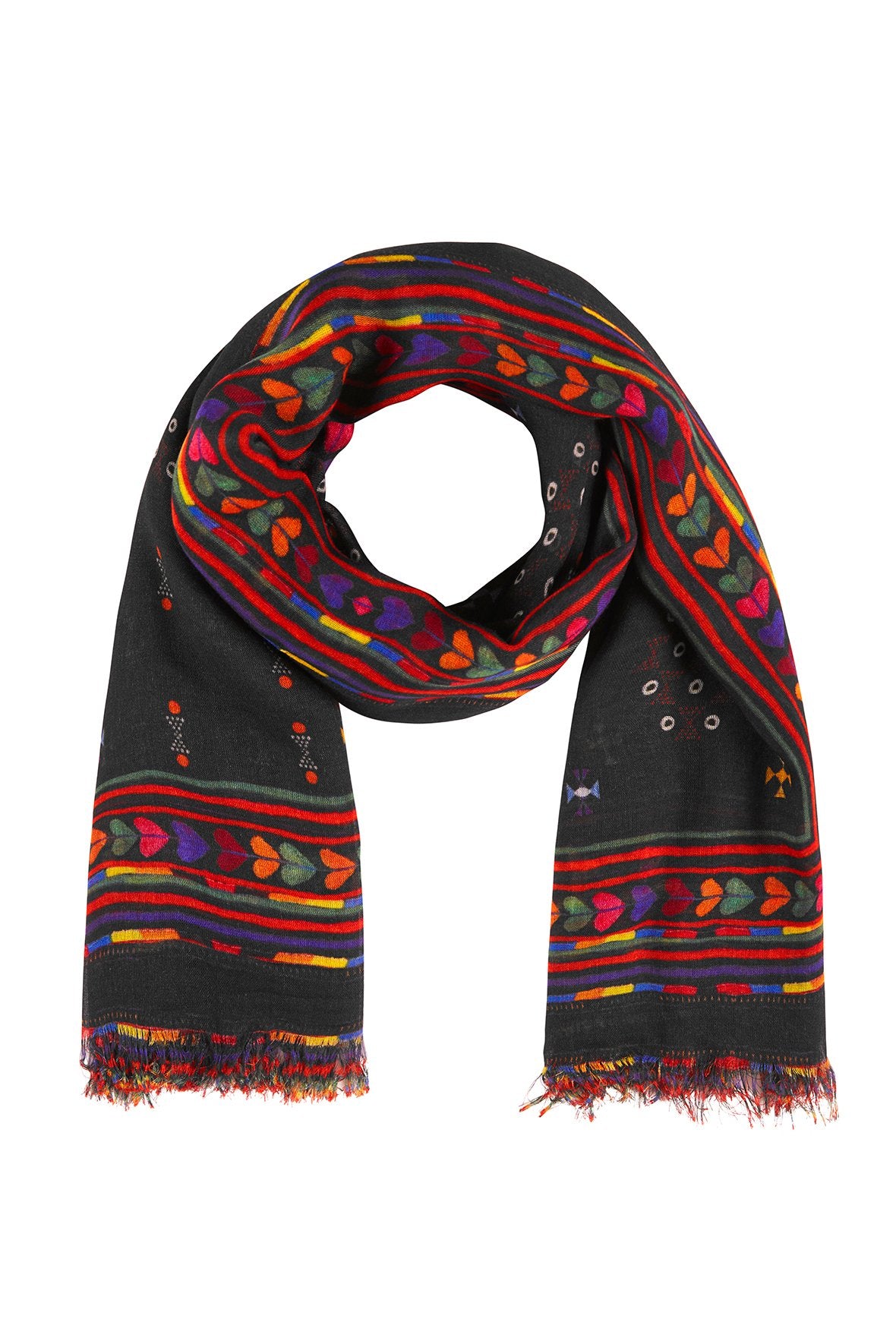 SLICE OF PARADISE RECTANGLE TOWEL W FRINGING