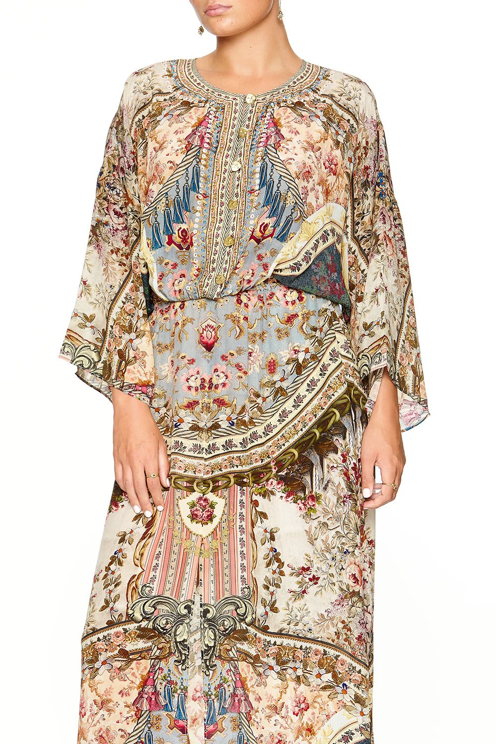 SPLIT POCKET DRESS JEANNE QUEEN