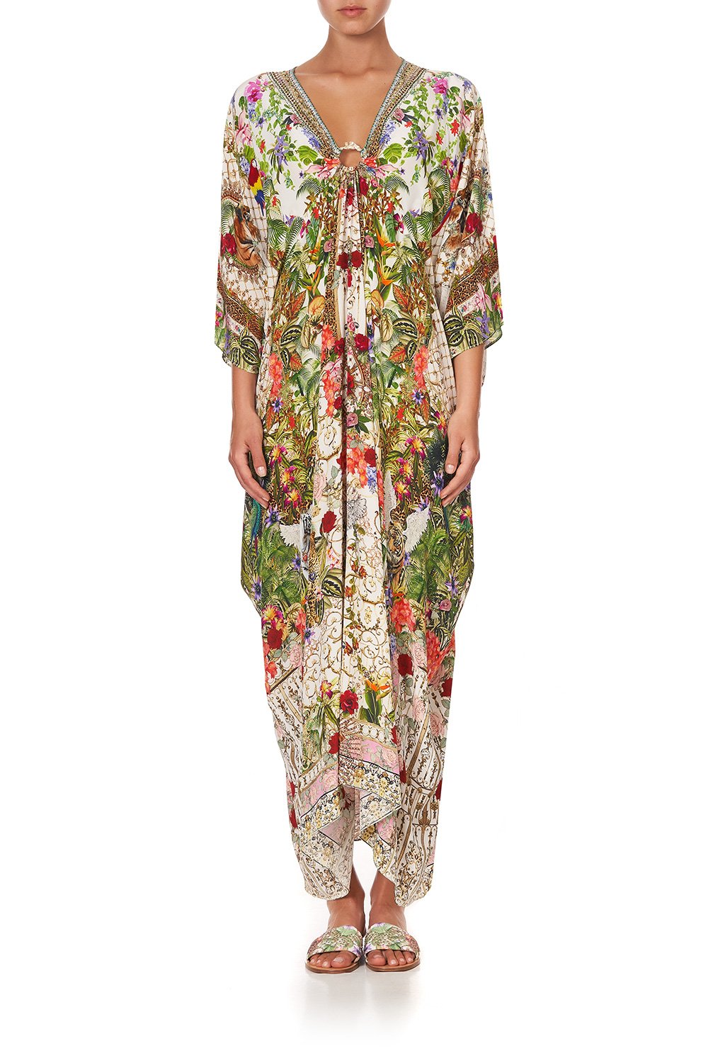 SPLIT SLEEVE KAFTAN WITH HARDWARE FAIR VERONA