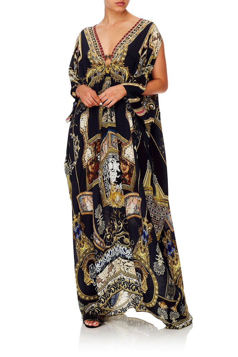 SLIM FIT KAFTAN WITH SPLIT SEVEN DAY WEEKEND