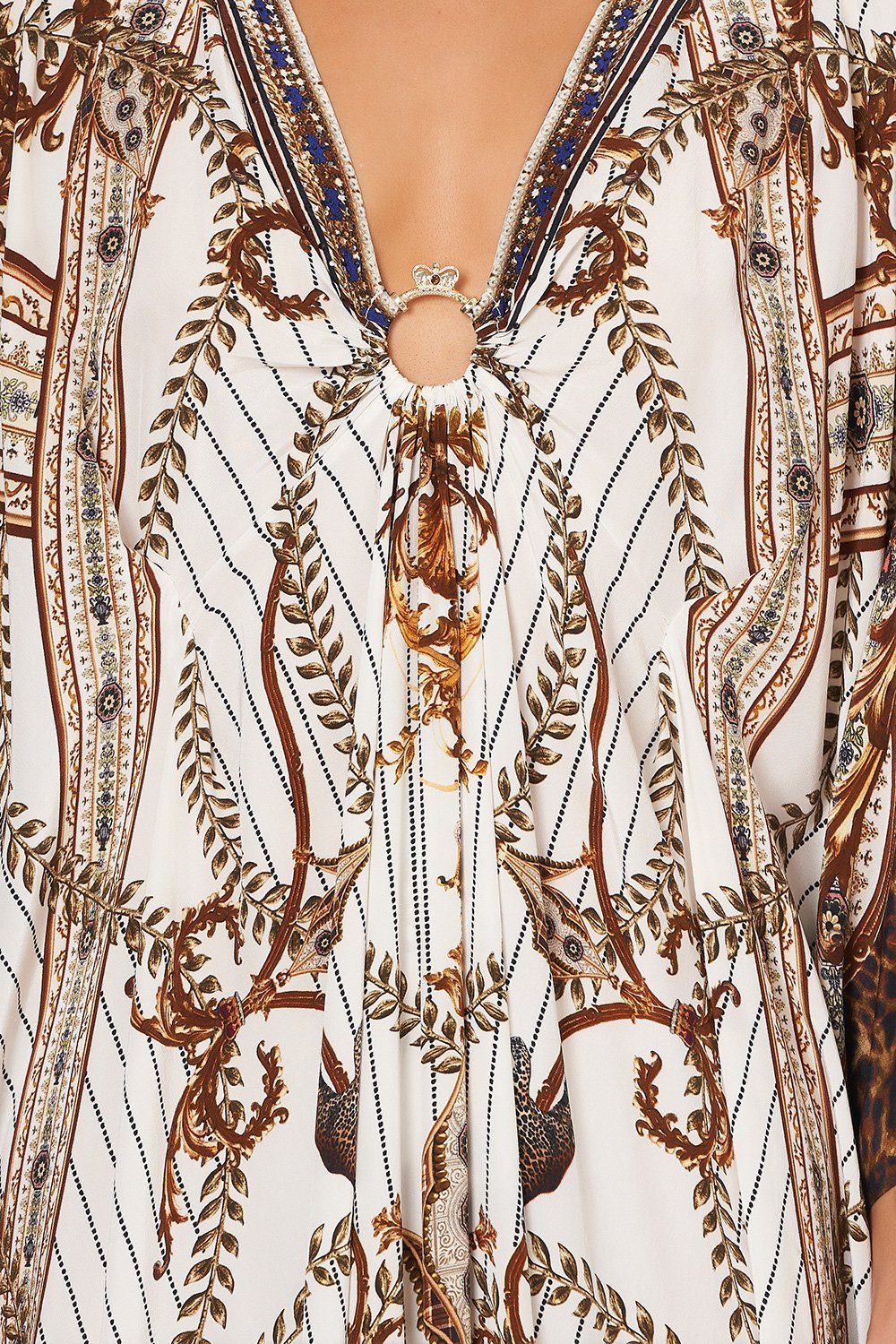 SPLIT SLEEVE KAFTAN WITH HARDWARE MIND YOUR MANOR